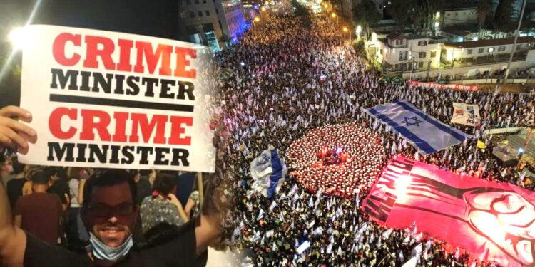İsrail’de protestoların 10’uncu haftası