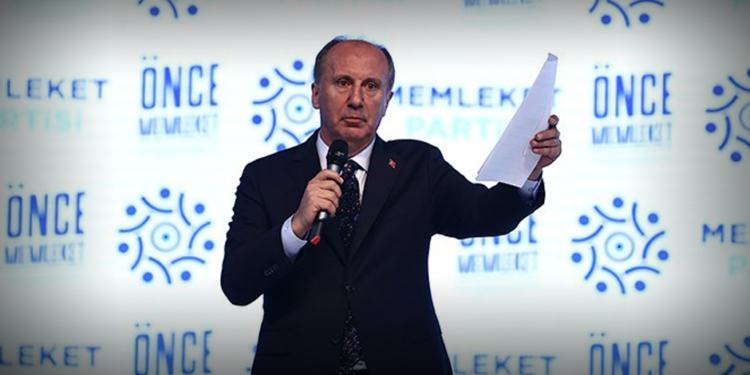 Memleket Partisi Sözcüsü Sayan açıkladı: Cumhurbaşkanı adayı Muharrem İnce