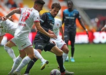 Süper Lig’de Adana Demirspor fişi ilk yarıda çekti