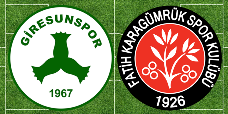 Süper Lig’de haftanın açılış maçında Fatih Karagümrük Giresunspor’a konuk olacak