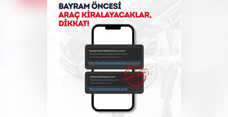 SİBERAY’dan bayram öncesi vatandaşlara uyarı