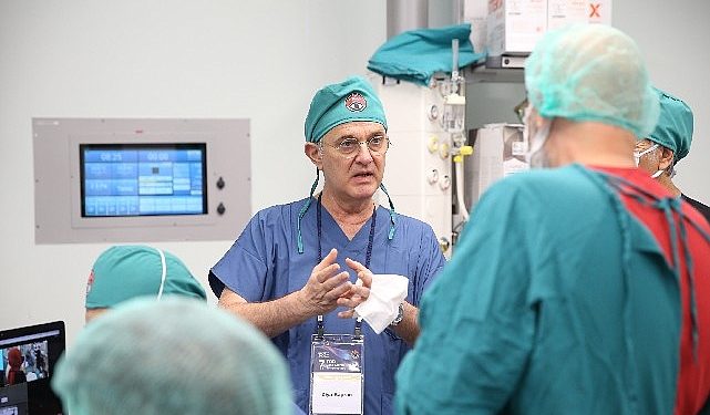 7. Canlı Cerrahi Sempozyumu’nda 120 tabip, canlı yayında 70 ameliyat yaptı