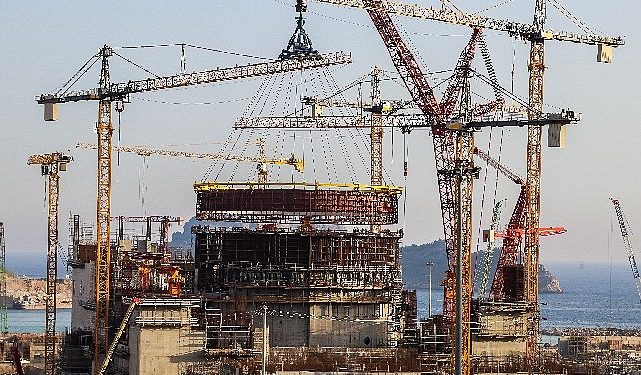 Akkuyu NGS’nin 2’nci Ünitesine İç Müdafaa Kabuğunun Beşinci Katmanı Kuruldu