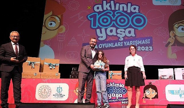 “Aklınla 1000 Yaşa” zeka oyunları müsabakasının kazananları mükafatlarını aldı