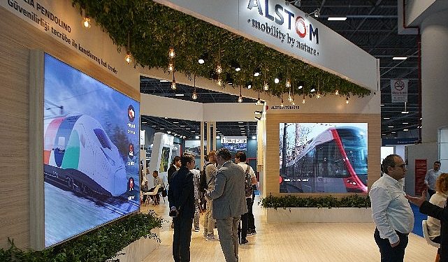 Alstom, Türkiye’nin artan demiryolu yatırımlarına yönelik akıllı ve sürdürülebilir tahlillerini Eurasia Rail’de sergiledi
