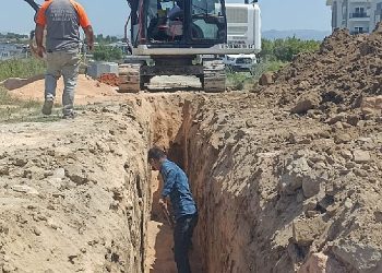 ASAT’tan Manavgat’ta kanalizasyon çalışması