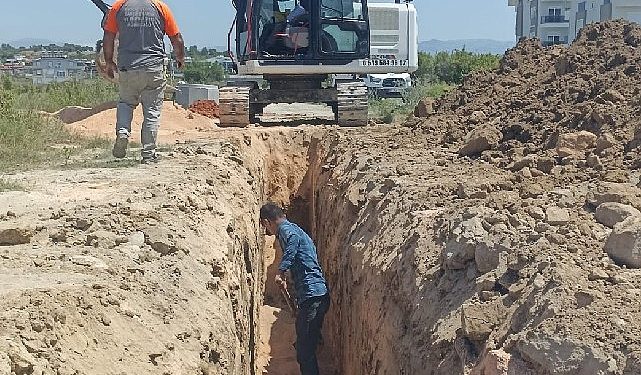 ASAT’tan Manavgat’ta kanalizasyon çalışması