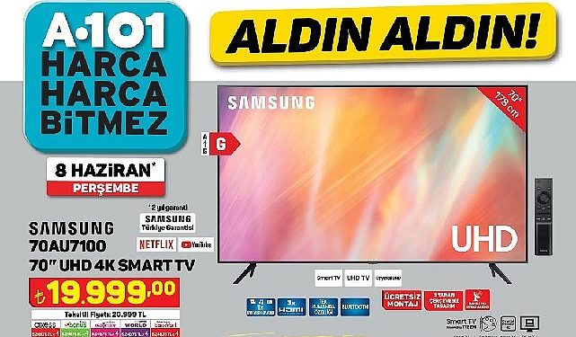 Avantajlı Fiyatlarıyla Teknolojik Eserler Bu Hafta A101’de