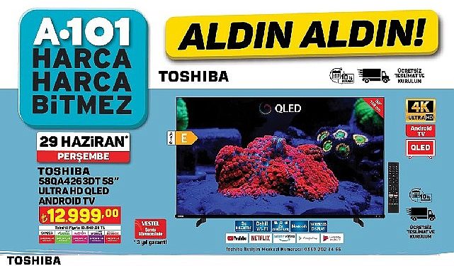 Avantajlı Fiyatlarıyla Teknolojik Eserler Bu Hafta A101’de