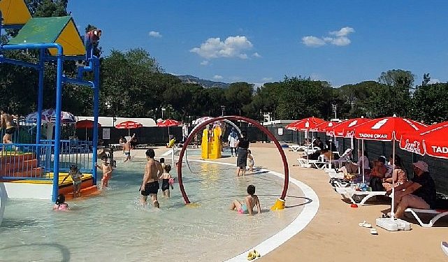 Aydın Dokumacılık Park çocuklara Aquapark’ıyla da cümbüş sunuyor
