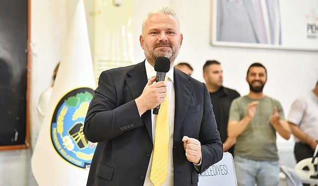 Belediye çalışanına ikili bayram