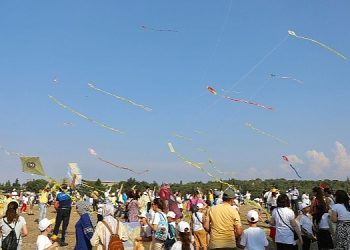 Bergama UNESCO’ya girişinin 9. yılını uçurtmalarla kutladı