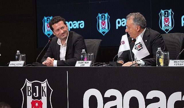 Beşiktaş Futbol A Ekibi’nin konç ve kol sponsoru Papara oldu