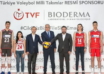 Bioderma 2 yıl daha Voleybol Ulusal Ekipler Resmi Sponsoru