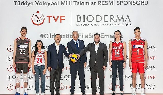 Bioderma 2 yıl daha Voleybol Ulusal Ekipler Resmi Sponsoru