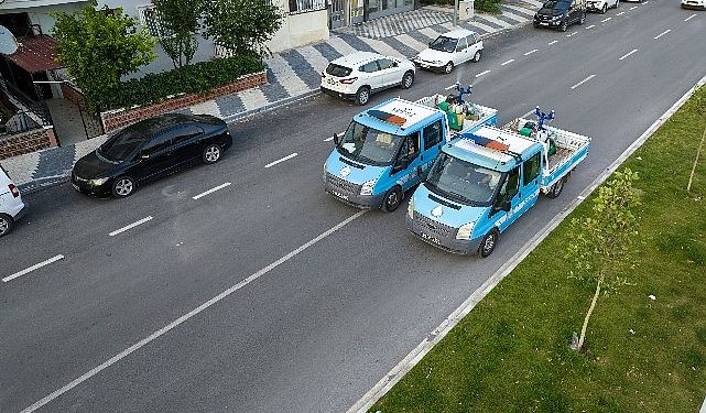 Buca’da sivrisineklere karşı ilaçlama başladı