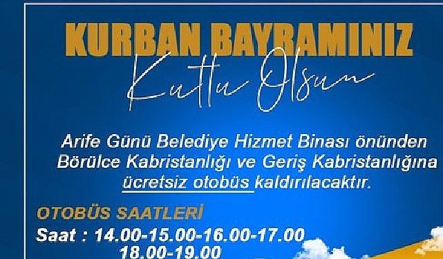 Burhaniye Belediyesi’nden fiyatsız kabristanlık seferleri