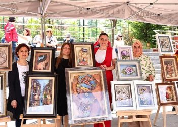 Çankaya Belediyesi Çankaya Meskenleri kursiyerlerinin bir yıl boyunca yaptıkları eserler, sergilerle taçlanıyor