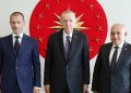 Cumhurbaşkanı Erdoğan, FIFA Lideri Infantino ve UEFA Lideri Ceferin’i Kabul Etti