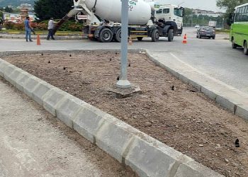 Derince Çenesuyu Kavşağı yenilendi