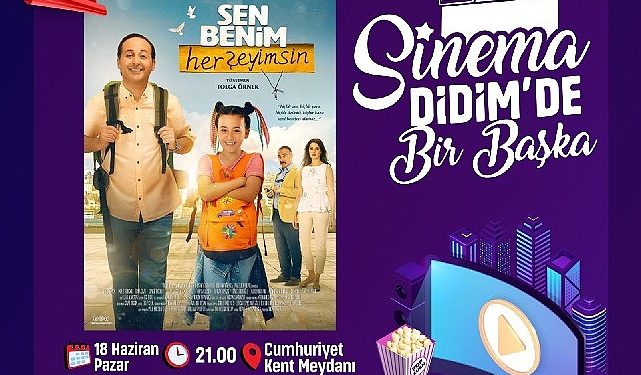 Didim’de Babalar Gününe özel otomobilli sinema aktifliği gerçekleştirilecek
