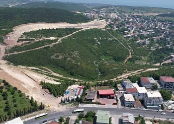 Dilovası Devlet Hastanesi irtibat yolu ilerliyor