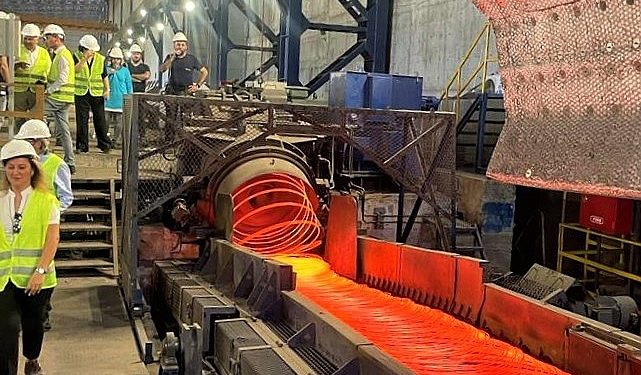 Ege Demir ve Demirdışı Metaller İhracatçıları Birliği İdare Konseyi’nden Kardemir Çelik Aliağa Çelikhane Tesisine Ziyaret