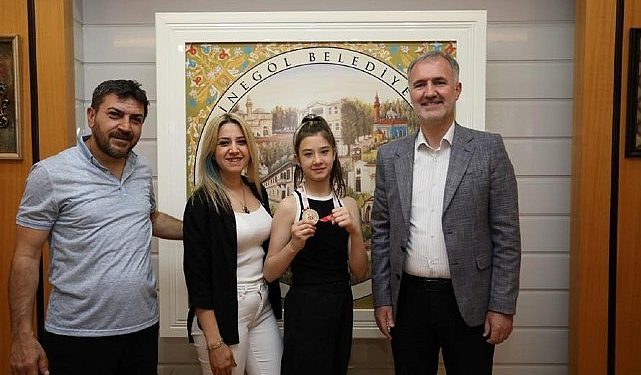 İnegöl Belediye Lideri Taban Şampiyon Afra’yı Ağırladı