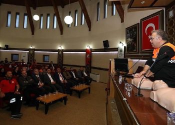 İnegöl Protokolü Birinci Yardım Eğitimi Aldı