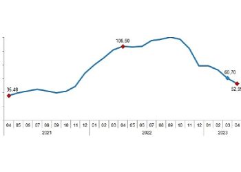 İnşaat maliyet endeksi yıllık %52,99, aylık %1,03 arttı
