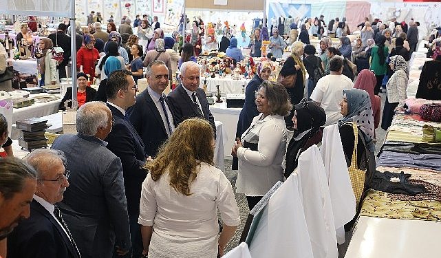 Karaman Belediyesi Yıl Sonu Standı açıldı