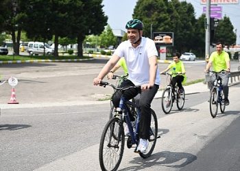 Kartepe’de Bisiklet Severlere Yararlı Hizmet
