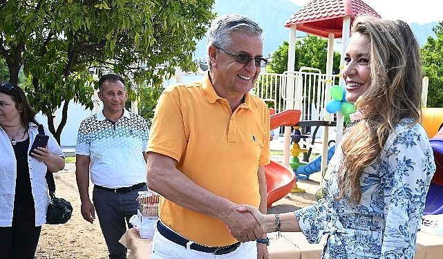 Kazım Gül Parkı açıldı