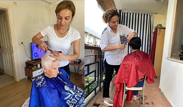 Kemer Belediyesi’nden konutta sıhhat hizmetleri