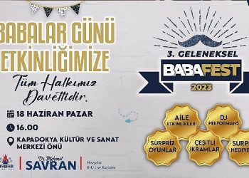 Klasik “3. Babafet Şenliği ” 18 Haziran Pazar günü yapılacak