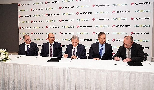 Koç Üniversitesi Hastanesi ve BioNTech Kanserle Çaba Odağında Yeni Bir İş Birliğine İmza Attı