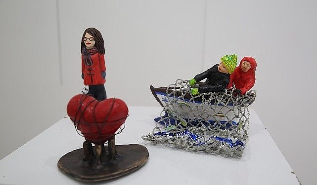 Konak Kültürevi’nde Heykel Standı