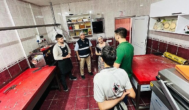 Kurban Bayramı öncesi zabıtadan kasaplarda kontrol