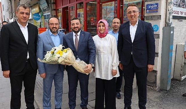 Lider Savran, AK Parti Nevşehir Vilayet Teşkilatında düzenlenen bayramlaşma programına katıldı