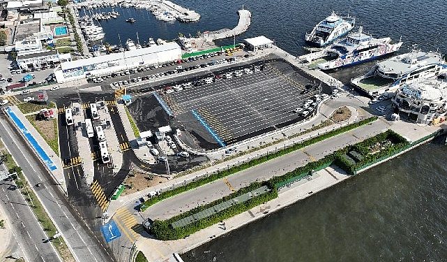 Lider Soyer yenilenen Üçkuyular Feribot İskelesi’ni inceledi