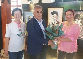 Lider Tekin’den manalı standa ziyaret