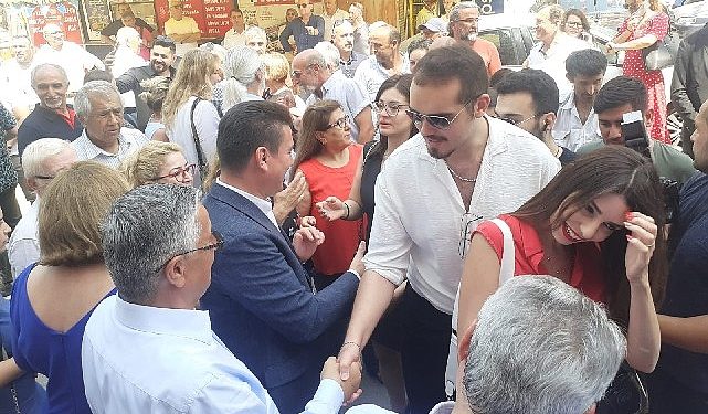 Lider Topaloğlu, CHP Antalya Vilayet Binası’ndaki bayramlaşma merasimine katıldı