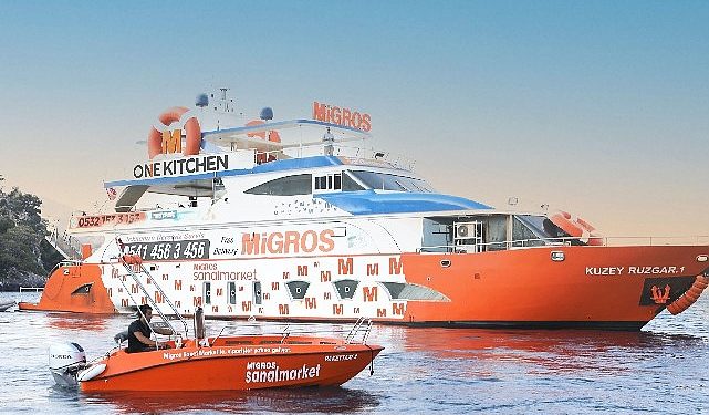 Migros Deniz Market yeni hizmetleriyle yine denize açıldı