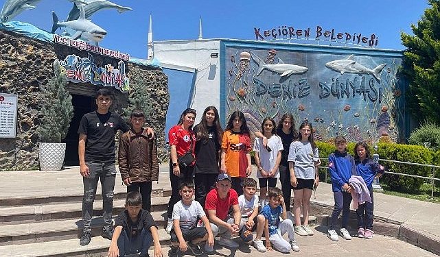 Minik halterciler Keçiören’i gezdi