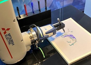 Mitsubishi Electric kolaboratif robotu Melfa Assista Win Eurasia Fuarı’nda birinci kez fotoğraf çizecek