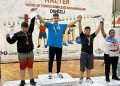 Nevşehir Belediyesi gençlik ve Spor Kulübü haltercileri şampiyonaya damga vurdu