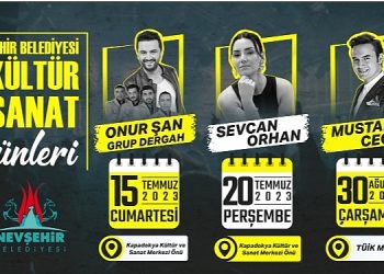 Nevşehir Belediyesi Yaz Konserleri Temmuz Ayında Başlıyor