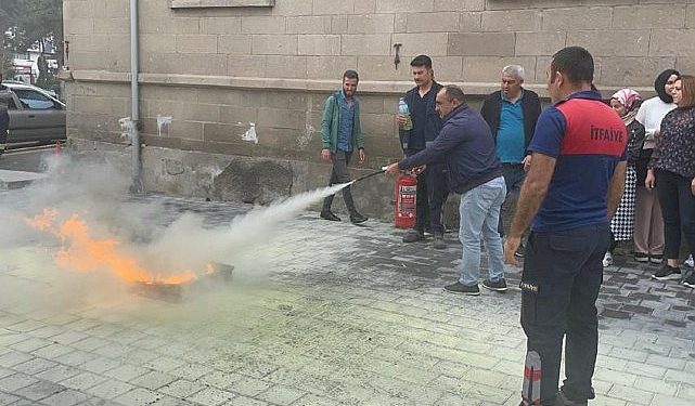 Nevşehir Belediyesi’nde iş sıhhati ve güvenliği eğitimi