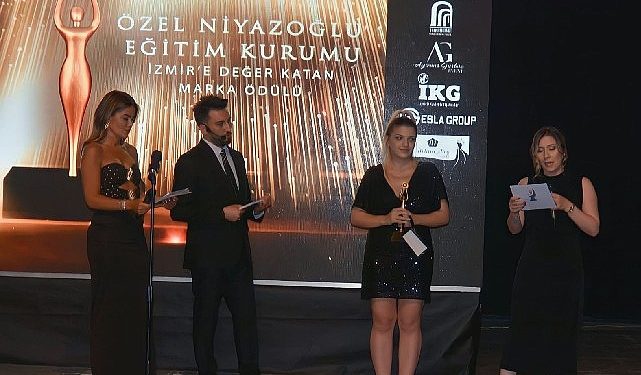 Niyazoğlu Özel Eğitim’e İzmir’e Kıymet Katan Marka Mükafatı