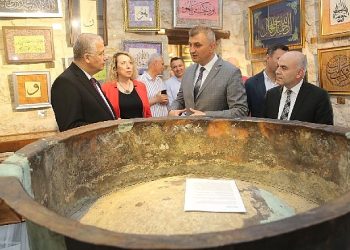 Örcün Ali Vasfi İzmidî Hüsn-i Çizgi Müzesi’nde süper stant